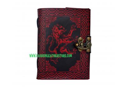 Celtic Lion Book Of Shadow Leather Journal Note Book Blank Book Dairy Shadow Journal